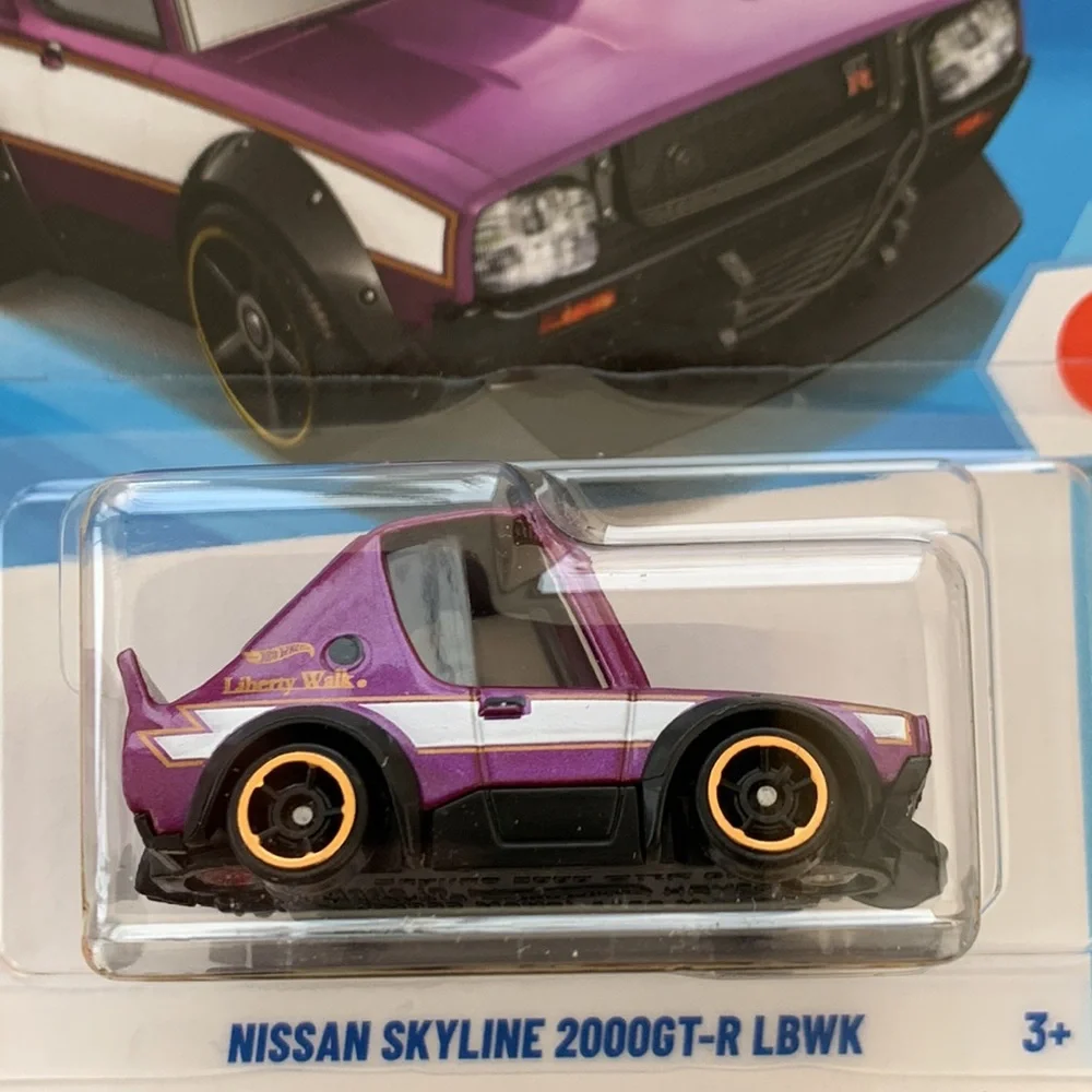 Nissan Skyline 2000GT-R LBWK Tooned Liberty Walk Hot Wheels Hotwheels 2025 New